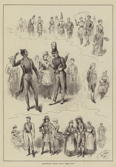 Baile de disfraces de los Rifles de Bloomsbury de John Jellicoe